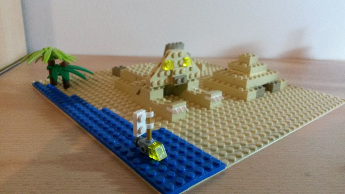 Concurs Microscale City: Creatia 8 – Sfinxul si Piramidele Egiptene