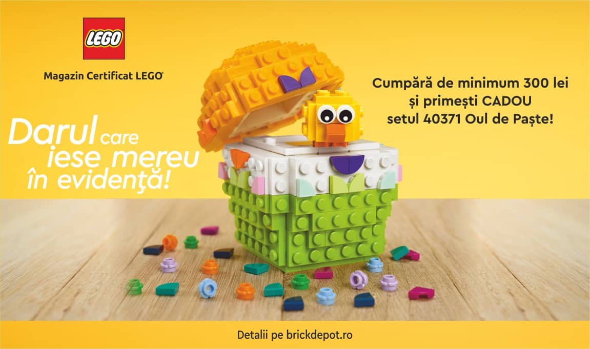 Cadou pentru clientii VIP: LEGO® 40371 – Oul de Paste