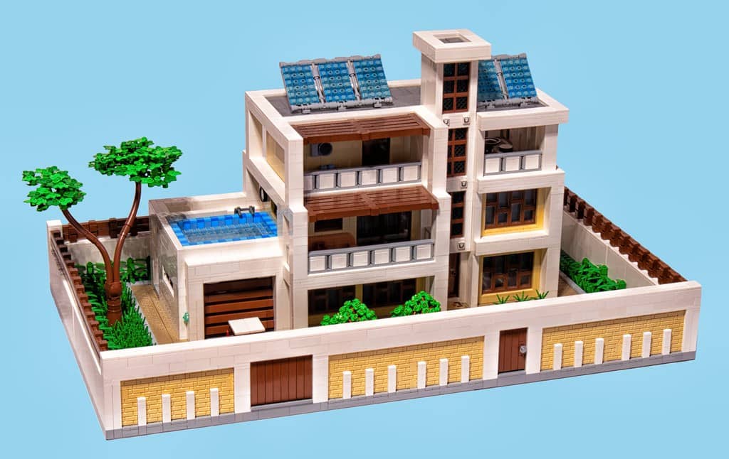 LEGO® MOC by vitreolum: Modern House