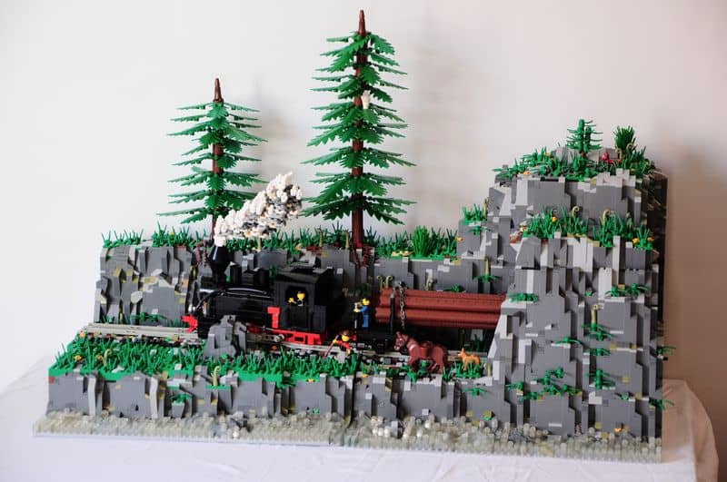 LEGO® MOC by Badgogo: Mocanita de pe Valea Vaser – Maramures