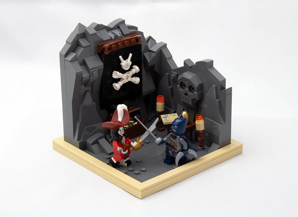 LEGO® MOC by vitreolum: Duel in the Batcove