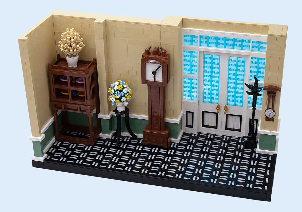 LEGO® MOC by vitreolum: Fawlty Towers – Entrance