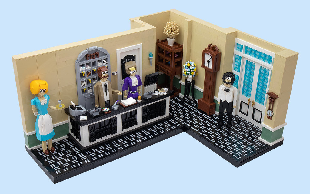 LEGO® MOC by vitreolum: Fawlty Towers – Complete