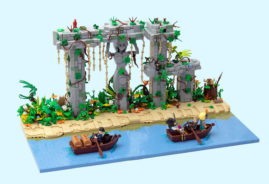LEGO® MOC by vitreolum: Jungle Ruins