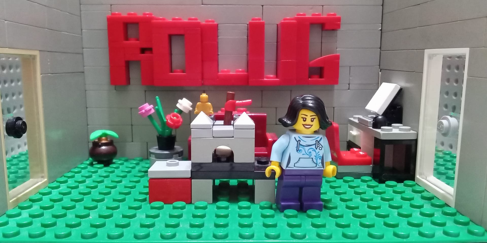 MOC-uiala torturilor 2 – Creatia 1: Bricky construind un set LEGO by ALEX TATAR