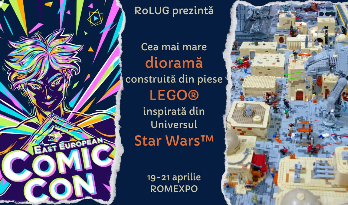 RoLUG participa la East European Comic Con 2024