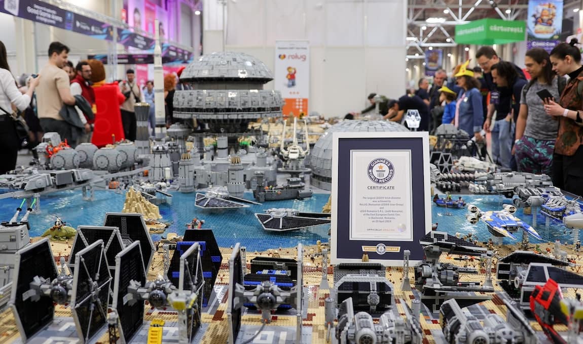 The largest LEGO® brick diorama – the story of Guinness World Records™ certifying our work