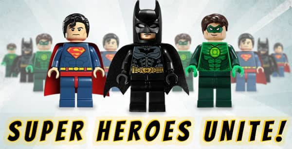 LEGO primeste licenta Marvel si DC Universe!