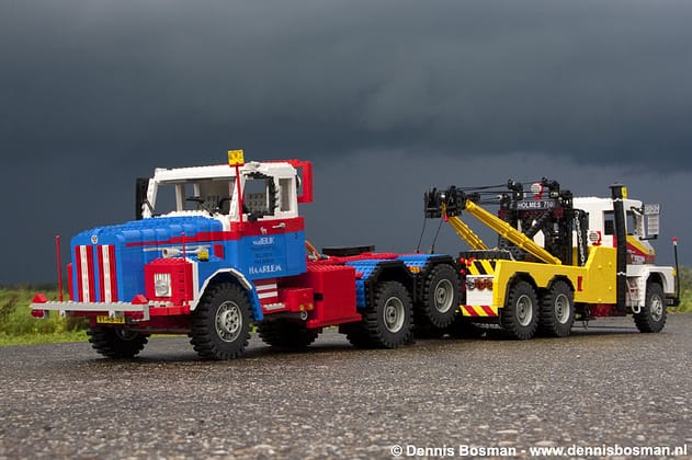 Scania LS141 recovery vehicle