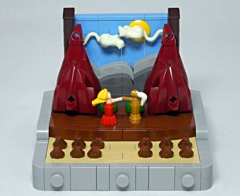 LEGO® MOC by Vitreolum: The Princess and the Knight – A Play