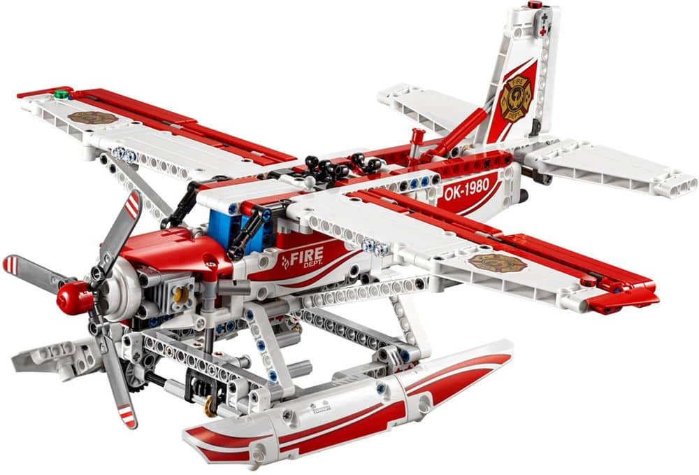 Review set LEGO 42040 – Fire Plane
